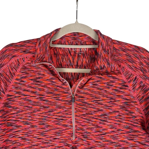 Athleta Mendoza Women’s 1/2 Zip Pullover Space Dyed Size Medium - Picture 4 of 9